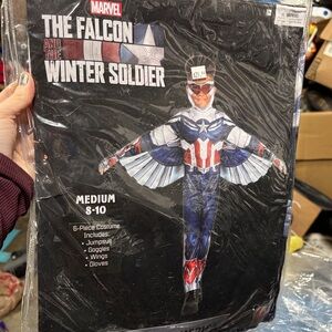 Marvel Falcon Kids Costume - Red, Blue, White